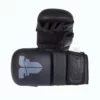 Fighter Training MMA Gloves - Black, FMG-001 2 Fighter Training MMA Gloves - Black, FMG-001