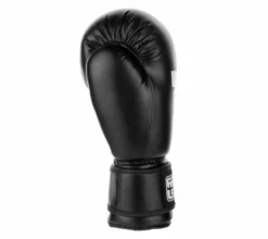 PU Basic Fighter Gloves - Black, 1376APUBLK