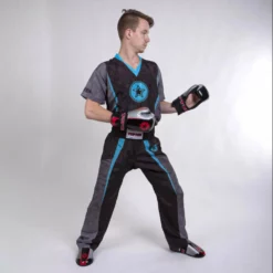 TopTen UNIFORMS TOP TEN Big Star Uniform - Black/blue, 16832-BLB