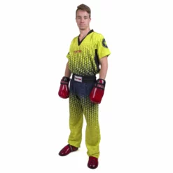 TopTen UNIFORMS TOP TEN Graphic Uniform - Yellow/blue, 16831-YB