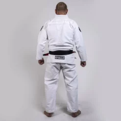 Fighter BJJ Gi Pearl Weave Uniform - White, BJJBW-08 UNIFORMS 17 Fighter BJJ Gi Pearl Weave Uniform - White, BJJBW-08 UNIFORMS