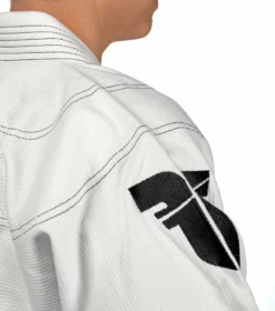 Fighter BJJ Gi Pearl Weave Uniform - White, BJJBW-08 UNIFORMS 21 Fighter BJJ Gi Pearl Weave Uniform - White, BJJBW-08 UNIFORMS