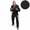 Fighter BJJ Gi Pearl Weave Uniform - Black, BJJBL-09 UNIFORMS