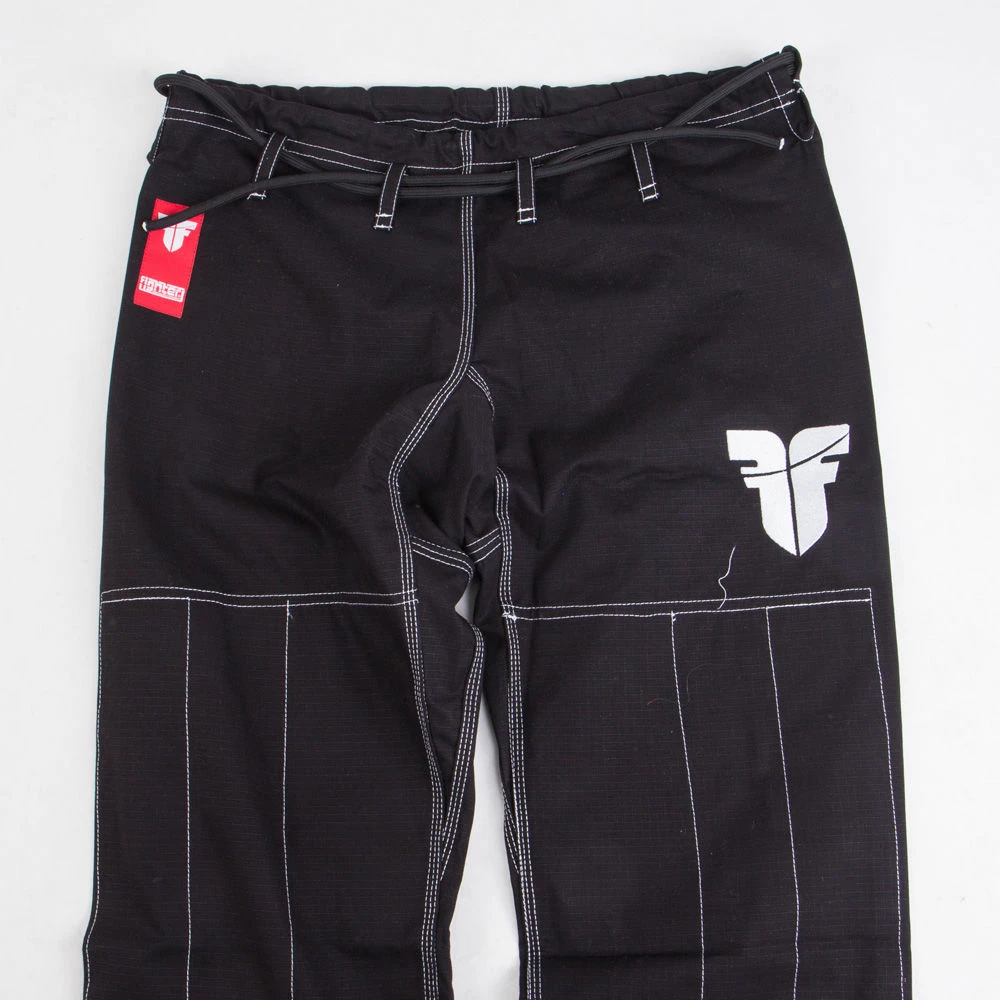 Fighter BJJ Gi Pearl Weave Uniform - Black, BJJBL-09 UNIFORMS 4 Fighter BJJ Gi Pearl Weave Uniform - Black, BJJBL-09 UNIFORMS