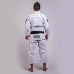 Fighter BJJ Gi Ripstop Uniform - White, BJJBW-05 UNIFORMS