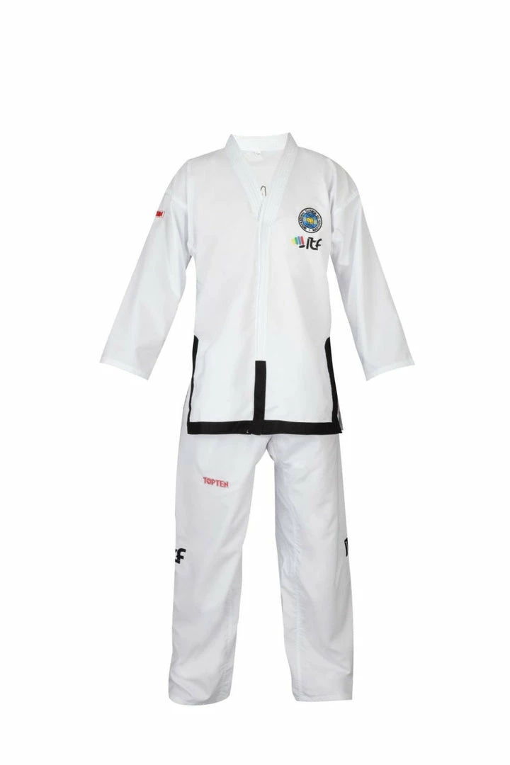 TopTen TOP TEN ITF Assistant Instructor Uniform - Diamond Dobok - Polyester, 16771-1 8 TopTen TOP TEN ITF Assistant Instructor Uniform - Diamond Dobok - Polyester, 16771-1