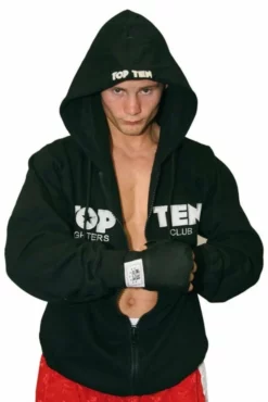 TopTen TOP TEN Hooded Sweatshirt - Black, 0911S