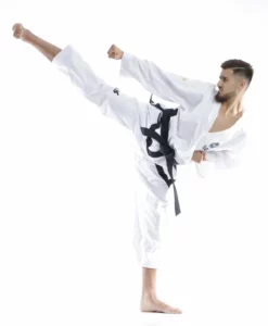 TopTen UNIFORMS TOP TEN ITF Assistant Instructor Uniform - Premium Gold Dobok White/black, 16772-1