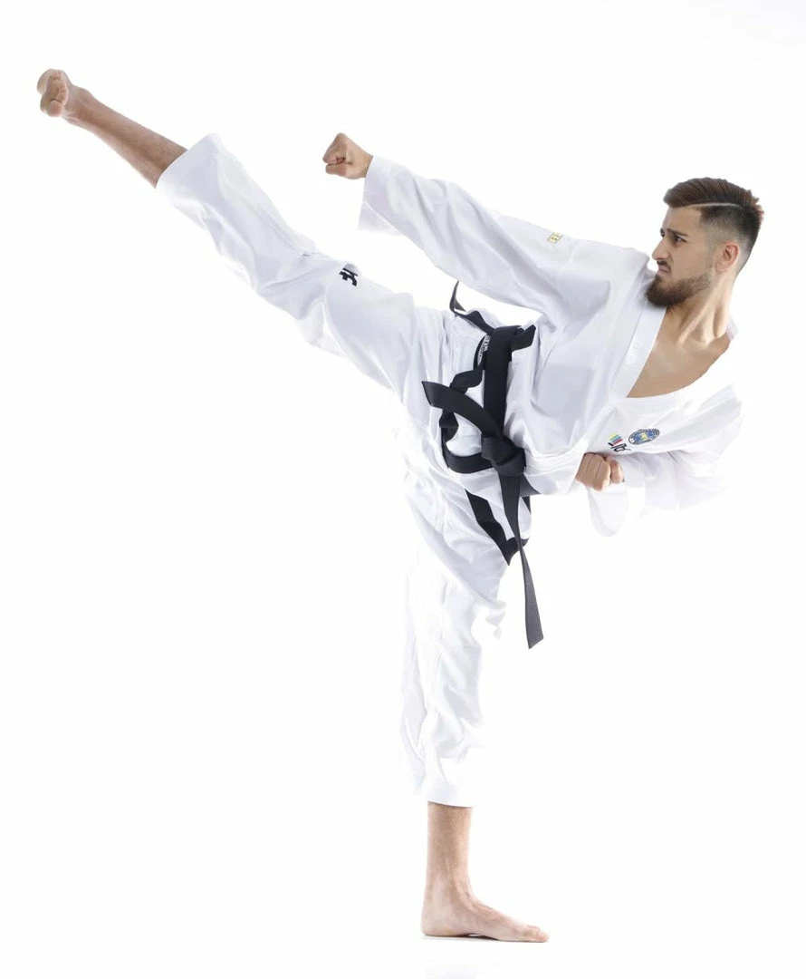TopTen UNIFORMS TOP TEN ITF Assistant Instructor Uniform - Premium Gold Dobok White/black, 16772-1 3 TopTen UNIFORMS TOP TEN ITF Assistant Instructor Uniform - Premium Gold Dobok White/black, 16772-1