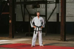 TopTen TOP TEN ITF Taekwon-Do Instructor Uniform - Diamond Polyester Dobok, 16781-1 UNIFORMS