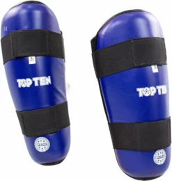PROTECTION Shinguards Top Ten WAKO - Blue