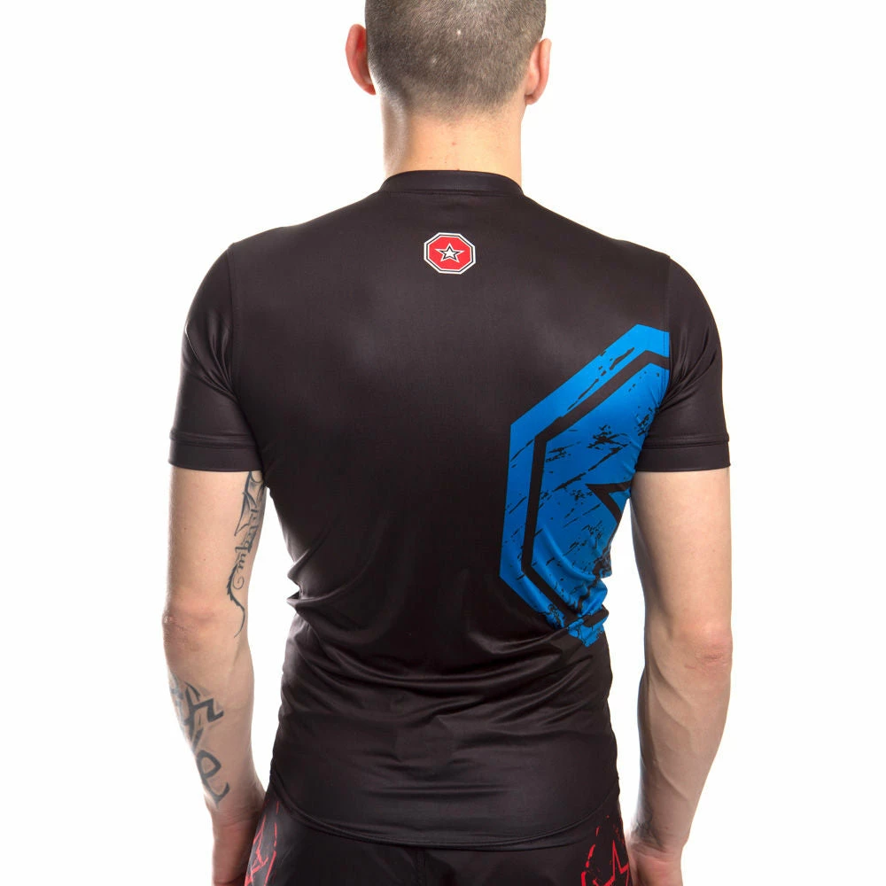 TopTen MMA TOP TEN Rashguard SuperStar - Black/blue, 1408-9 OFFERS 4 TopTen MMA TOP TEN Rashguard SuperStar - Black/blue, 1408-9 OFFERS