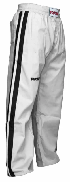 TopTen TOP TEN Polycotton Pants - White/black, 501W OFFERS