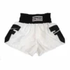 OFFERS Fighter Thai Shorts - White/black, F010