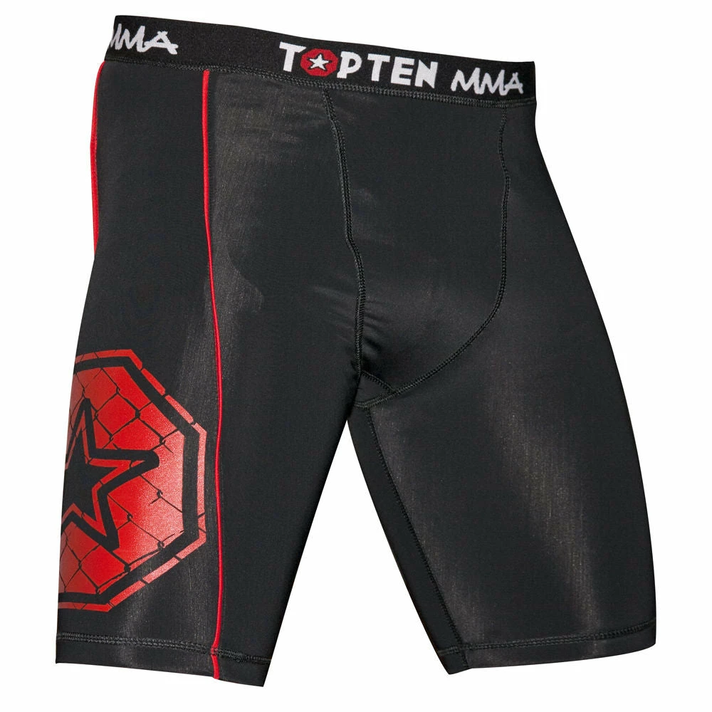 TopTen MMA OFFERS Top Ten MMA Compression Shorts Black/red, 1880-9 3 TopTen MMA OFFERS Top Ten MMA Compression Shorts Black/red, 1880-9