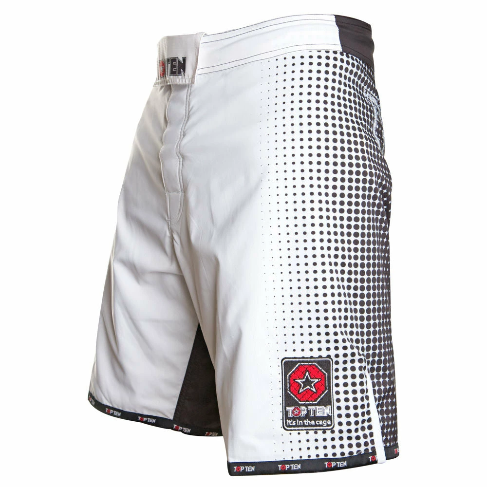 TopTen MMA TOP TEN MMA Shorts Gradient - White/black, 1870-9 3 TopTen MMA TOP TEN MMA Shorts Gradient - White/black, 1870-9