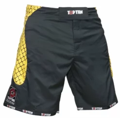 TopTen MMA Top Ten MMA Shorts - Black/yellow, 1872-2