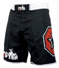 TopTen MMA Top Ten MMA Shorts - Black/white/red, 1877-9