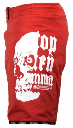 TopTen MMA Top Ten MMA Shorts - Red/white, 1878-4 7 TopTen MMA Top Ten MMA Shorts - Red/white, 1878-4