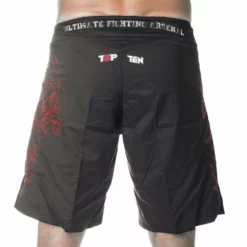 TopTen MMA OFFERS Top Ten MMA Dragon Shorts - Black/red, 1883-4