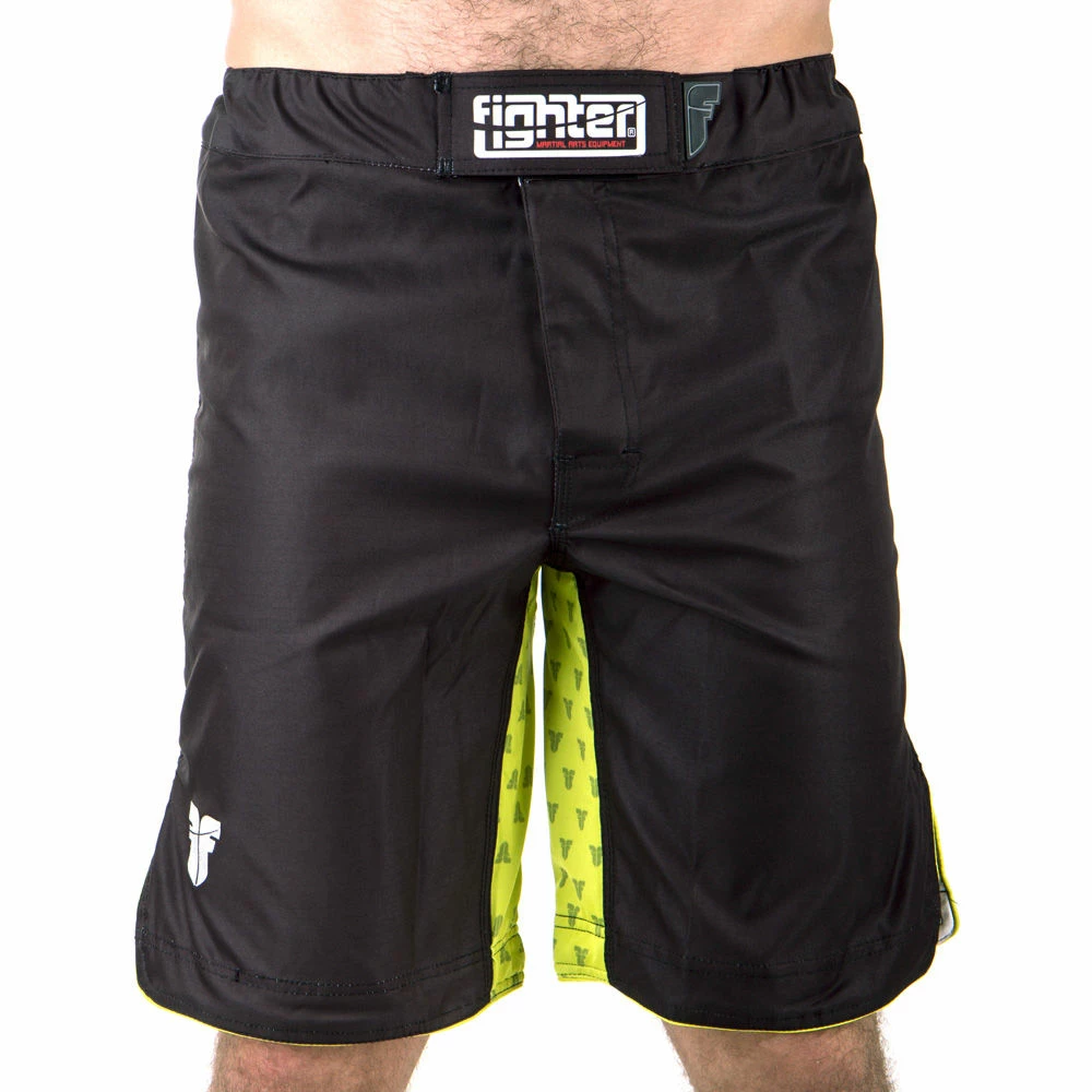OFFERS MMA Shorts Fighter STRENGTH - Black/green, FSHM-03 4 OFFERS MMA Shorts Fighter STRENGTH - Black/green, FSHM-03