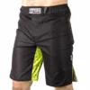 OFFERS MMA Shorts Fighter STRENGTH - Black/green, FSHM-03