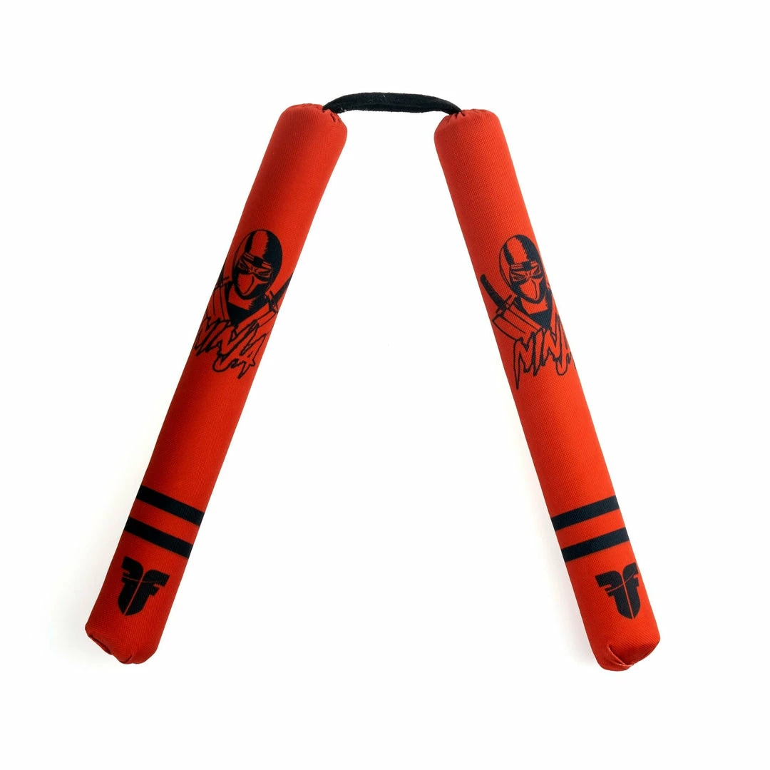 Fighter Soft Ninja Nunchaku - Red 3 Fighter Soft Ninja Nunchaku - Red