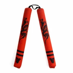 Fighter Soft Dragon Nunchaku - Red