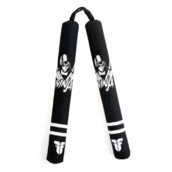 Fighter Soft Ninja Nunchaku - Black/white