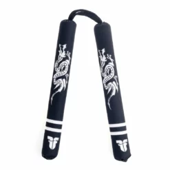 Fighter Soft Dragon Nunchaku - Black/white