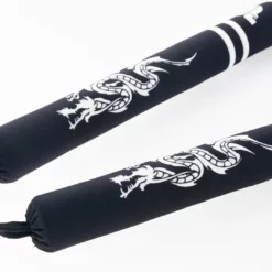 Fighter Soft Dragon Nunchaku - Black/white