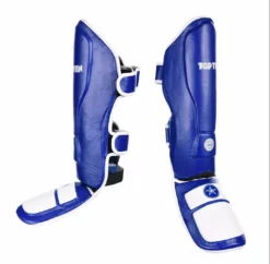 TopTen Shin And Instep Guard “Lowkick” WAKO - Blue 10 TopTen Shin And Instep Guard “Lowkick” WAKO - Blue