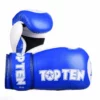 TopTen TOP TEN STAR Blue/White XLP WAKO Boxing Gloves, 2068-6
