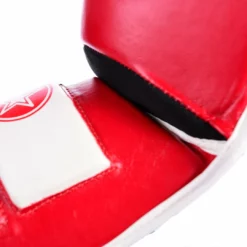 TopTen Shin And Instep Guard “Lowkick” WAKO - Red PROTECTION