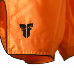 Fighter Thai Shorts Bangkok Plain - Orange/black, FP07 APPAREL