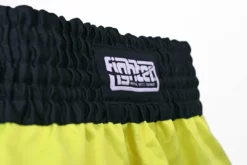 Fighter Thai Shorts Bangkok Plain - Neon Yellow/black, FP08 APPAREL