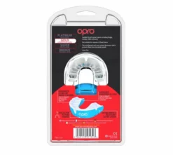 OPRO Mouth Guard Junior Gold - Sky Blue/Prl 7 OPRO Mouth Guard Junior Gold - Sky Blue/Prl