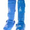 Hayashi WKF Foot And Shin Protection - Blue, 343-6