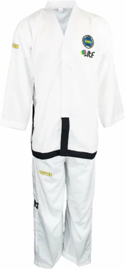 TopTen Top Ten ITF Master Dobok Air Deluxe - White Uniforms & Gi