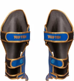 TopTen TOP TEN Shin And Instep Guard “Lowkick” WAKO - Blue, 32194-6 PROTECTION