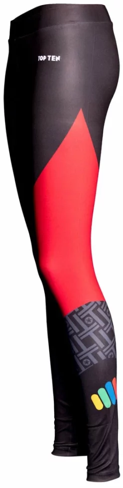 ITF Taekwondo TopTen Workout Leggings ITF - Ray