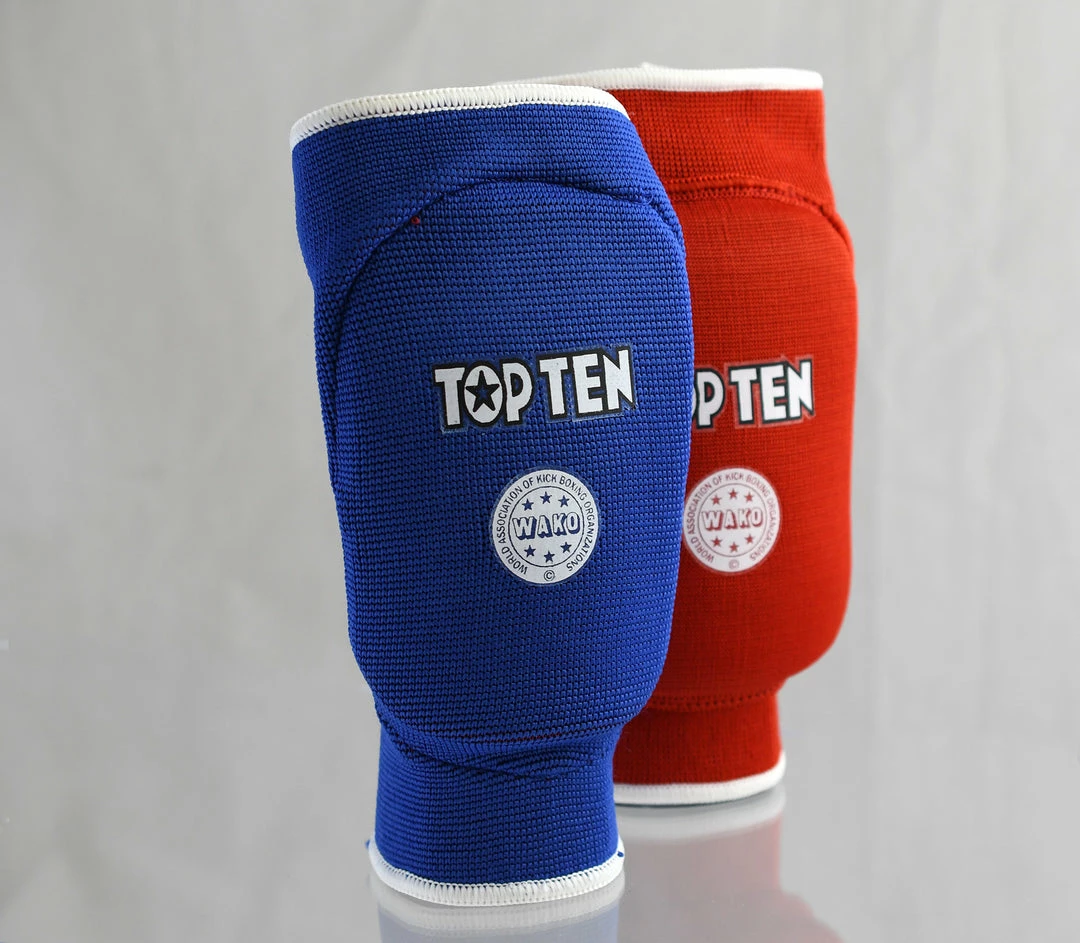 TopTen PROTECTION Top Ten Elbow Guard WAKO NASKA Reversible Red/Blue Protector, 3214-46 4 TopTen PROTECTION Top Ten Elbow Guard WAKO NASKA Reversible Red/Blue Protector, 3214-46